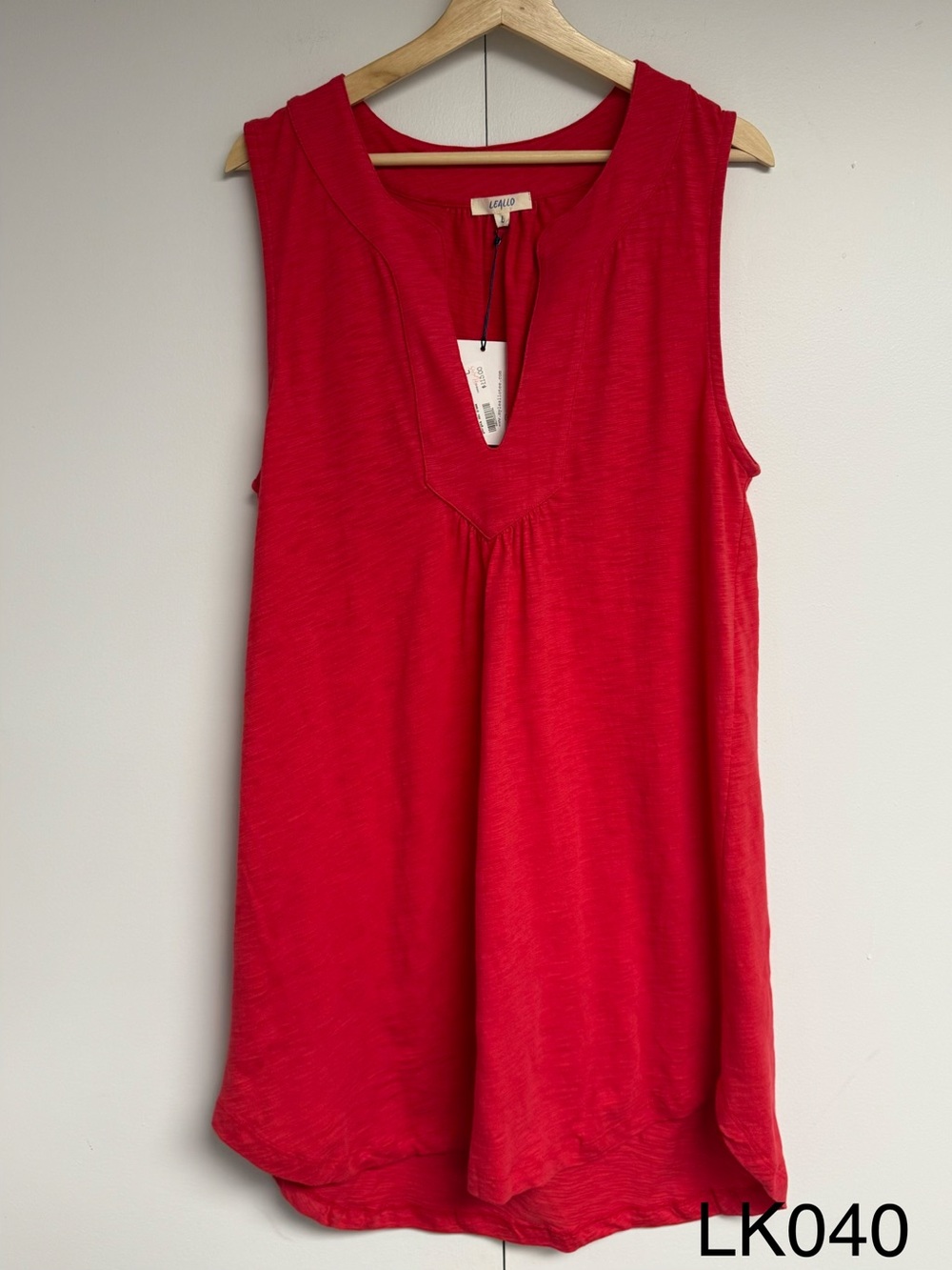 LEALLO Georgia Mini Dress Cherry Red NWT Size L